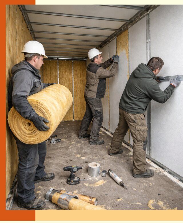 Утепление рефрижераторного контейнера в Твери профессионально и надежно