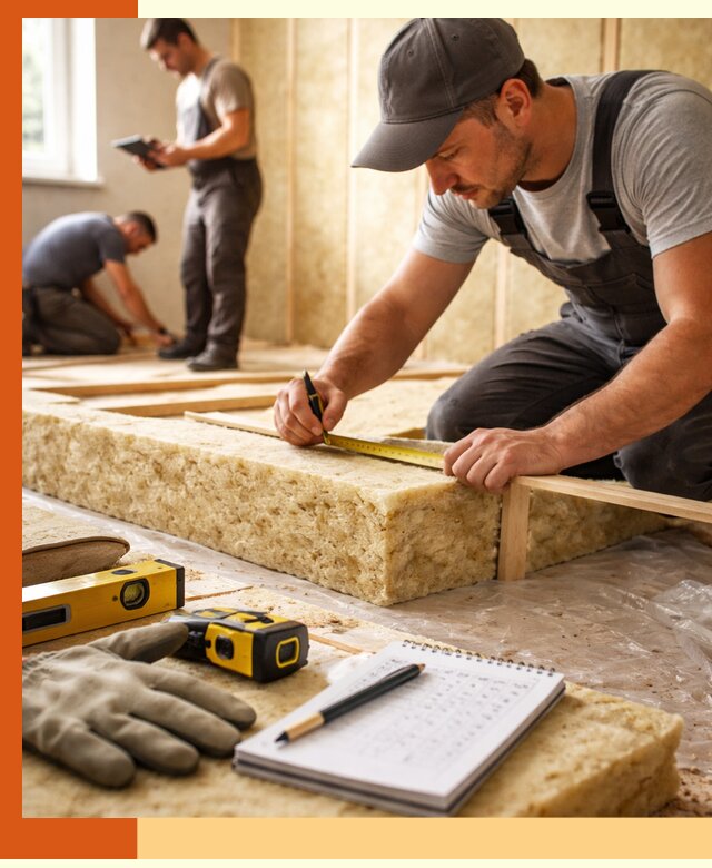 Расчет толщины утеплителя для зданий и помещений в Твери