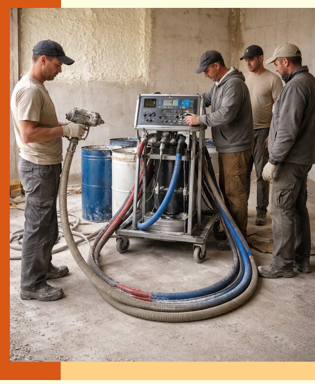 Аренда установки для напыления ППУ в Твери на выгодных условиях